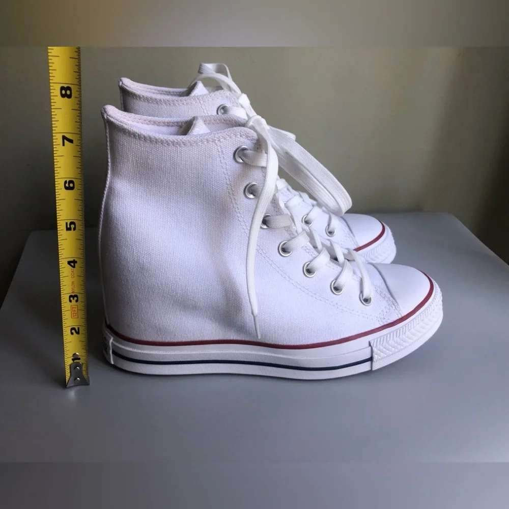 Converse Chuck Taylor All Star Wedge Platform High Top Sneakers Size: US 9